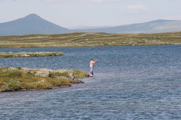 Angeln auf dem Fjäll